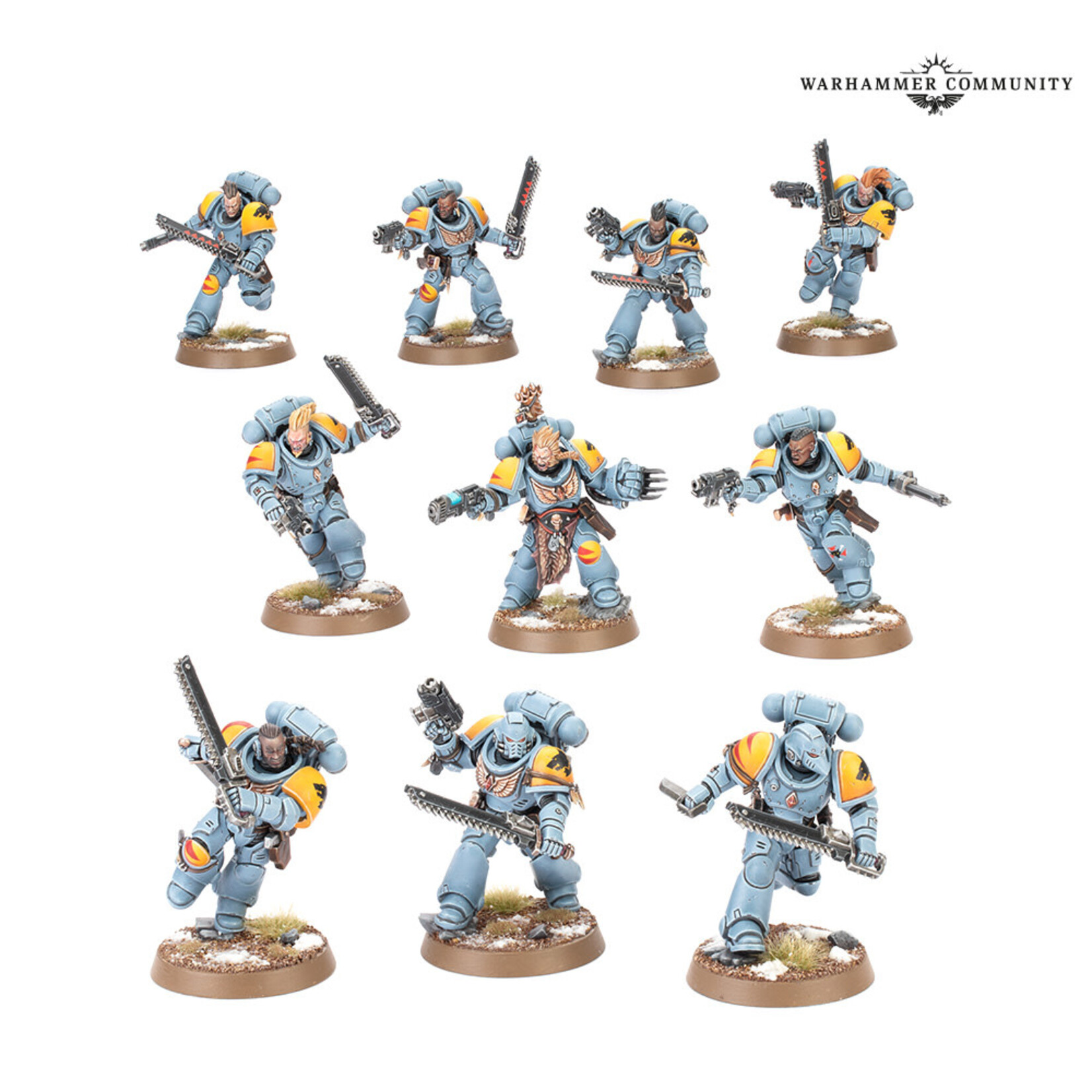 Games Workshop Warhammer 40k: Space Wolves - Blood Claws