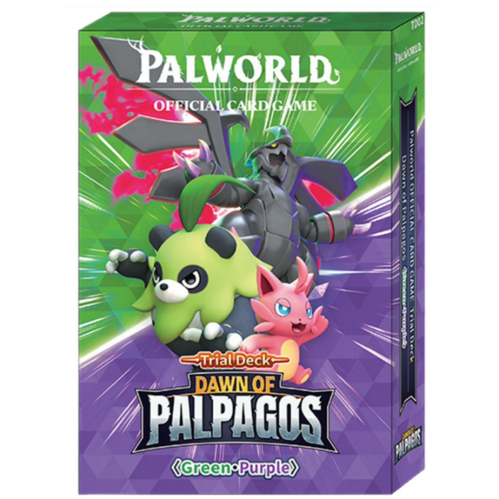 Bushiroad, Inc. !Palworld TCG: Dawn of Palpagos: Trial Deck: Green/Purple