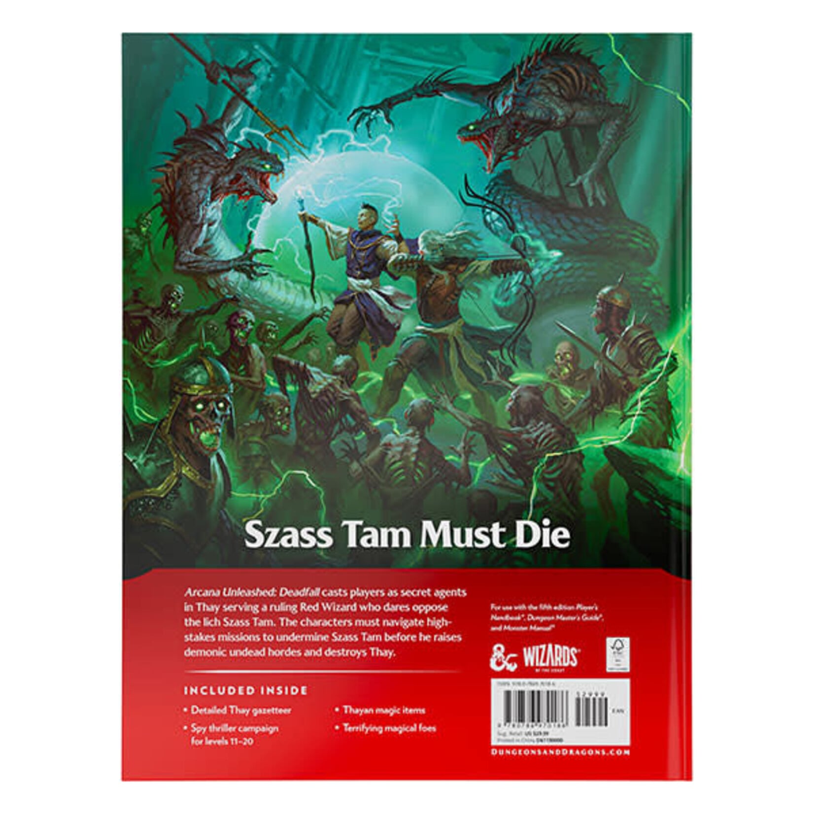 Wizards of the Coast Dungeons & Dragons: Arcana Unleashed - Deadfall Adventure Expansion