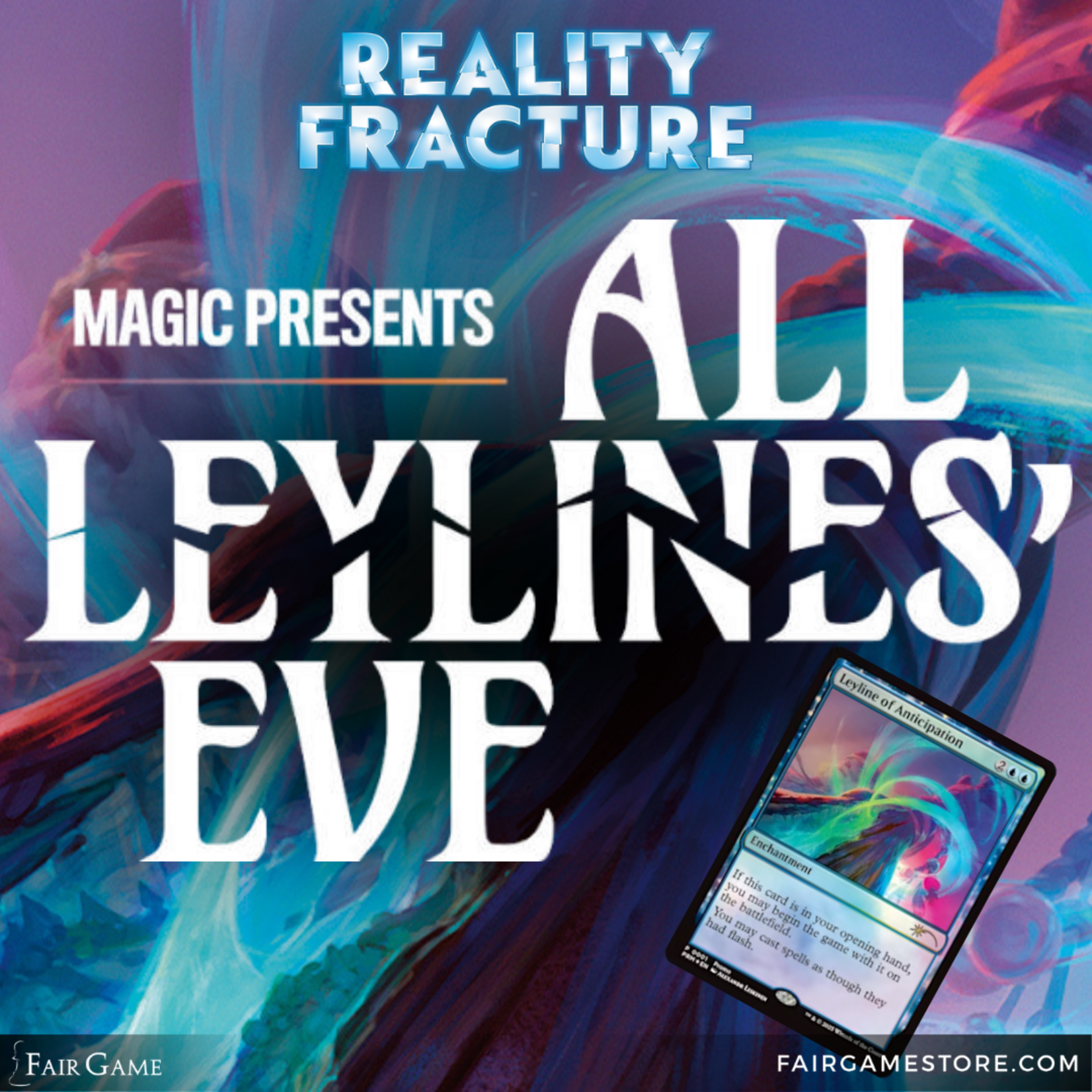 Wizards of the Coast Admission: Magic the Gathering Presents: All Leylines' Eve Chaos Draft - 10/31, Geneva (5 PM)
