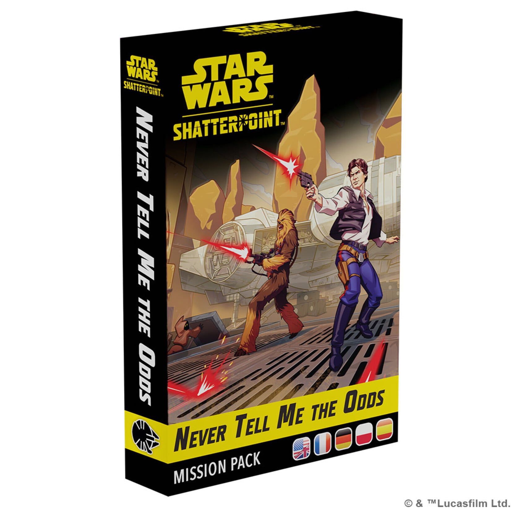 Atomic Mass Games Star Wars Shatterpoint: Never Tell Me the Odds Mission Pack