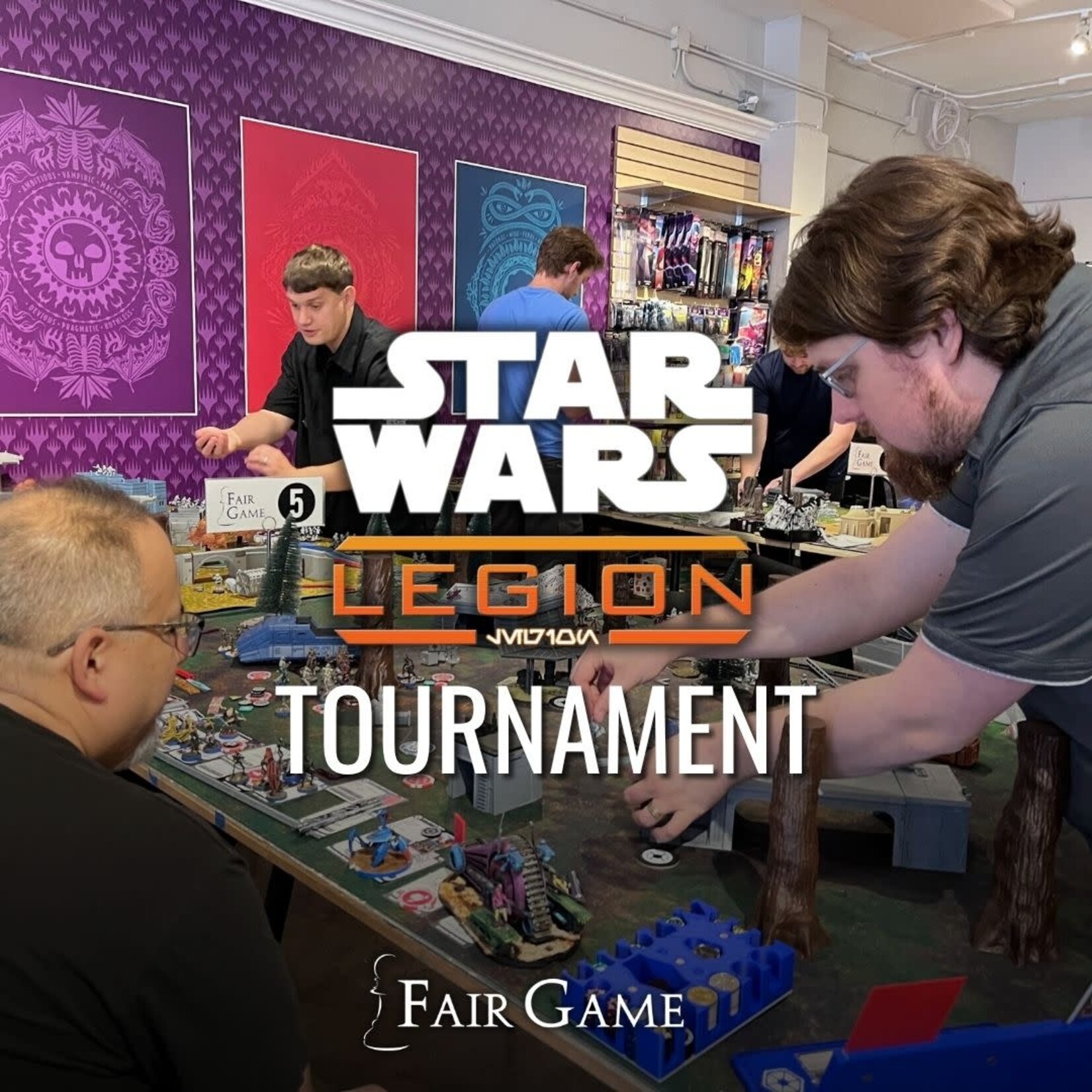 Fair Game Admission: Star Wars Legion Autumn Tournament – 10/18, Downers Grove (9 AM)