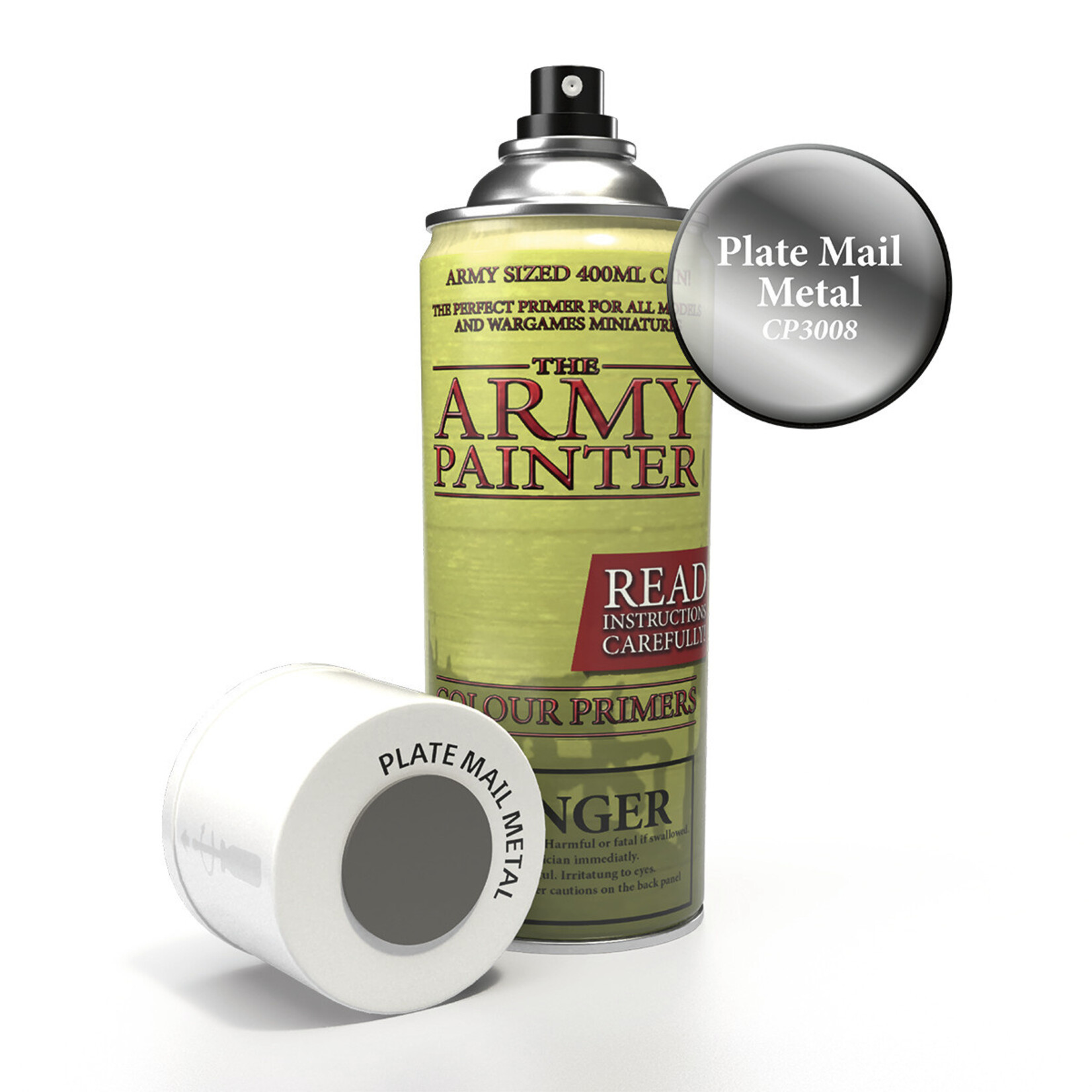 The Army Painter The Army Painter: Colour Primer Plate Mail Metal