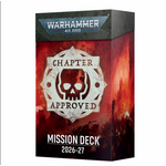 Games Workshop Warhammer 40k: Chapter Approved Mission Deck '26-'27 (11E)