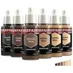 The Army Painter The Army Painter: Warpaint Fanatic - Flexible Triad Bundle: Deep Skin Tones