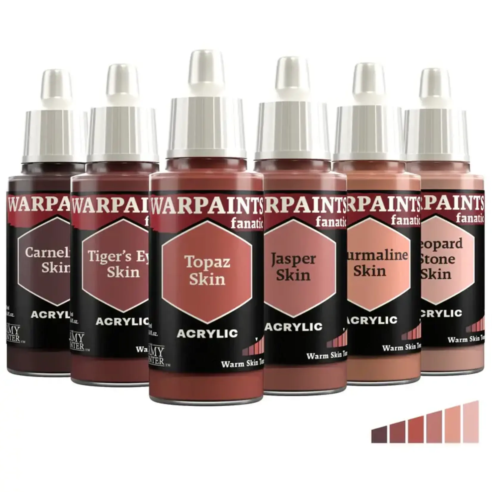 The Army Painter The Army Painter: Warpaint Fanatic - Flexible Triad Bundle: Warm Skin Tones