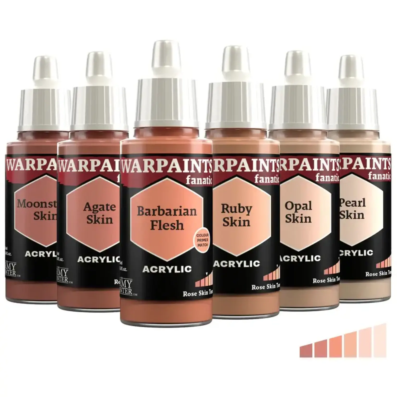 The Army Painter The Army Painter: Warpaint Fanatic - Flexible Triad Bundle: Rose Skin Tones