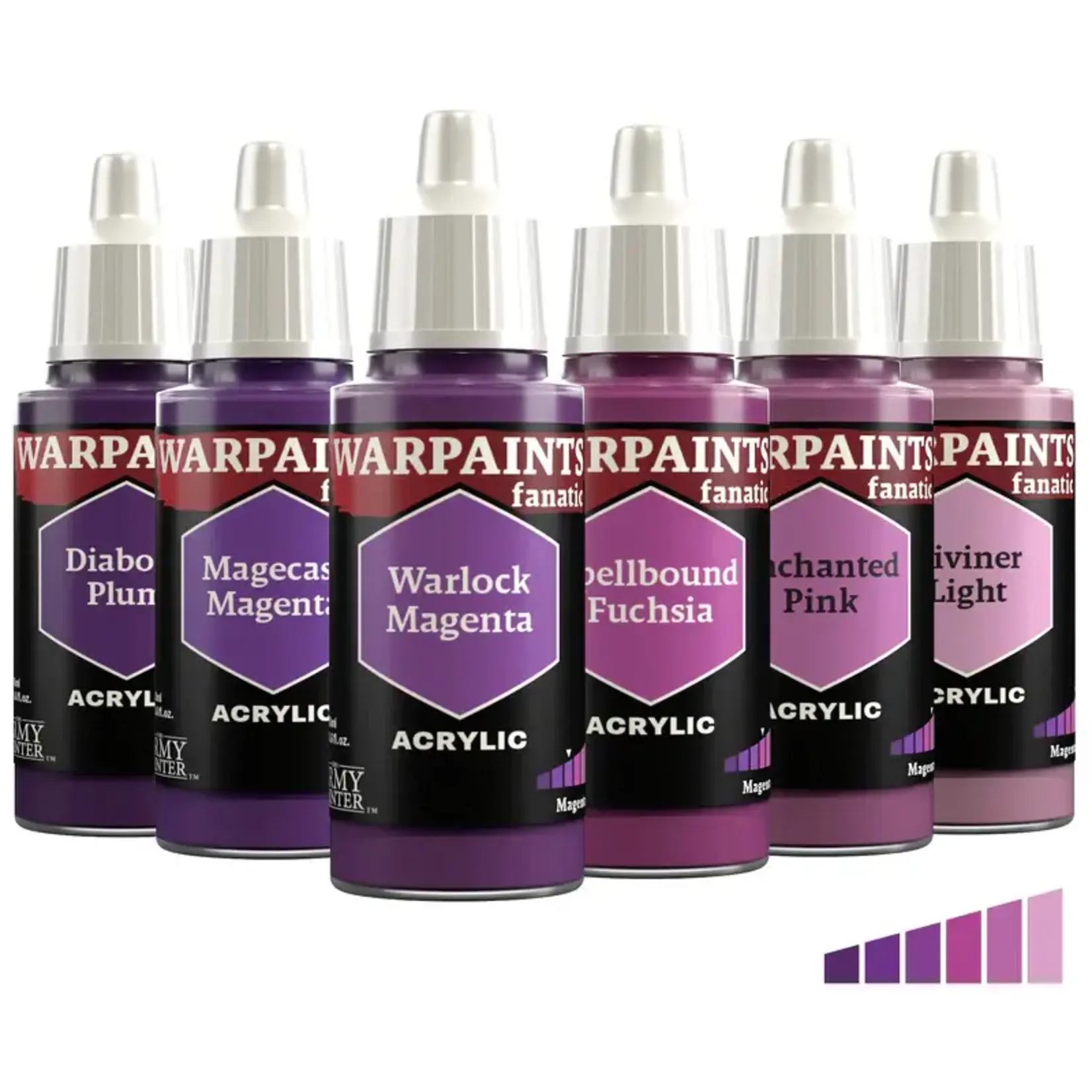 The Army Painter The Army Painter: Warpaint Fanatic - Flexible Triad Bundle: Magentas