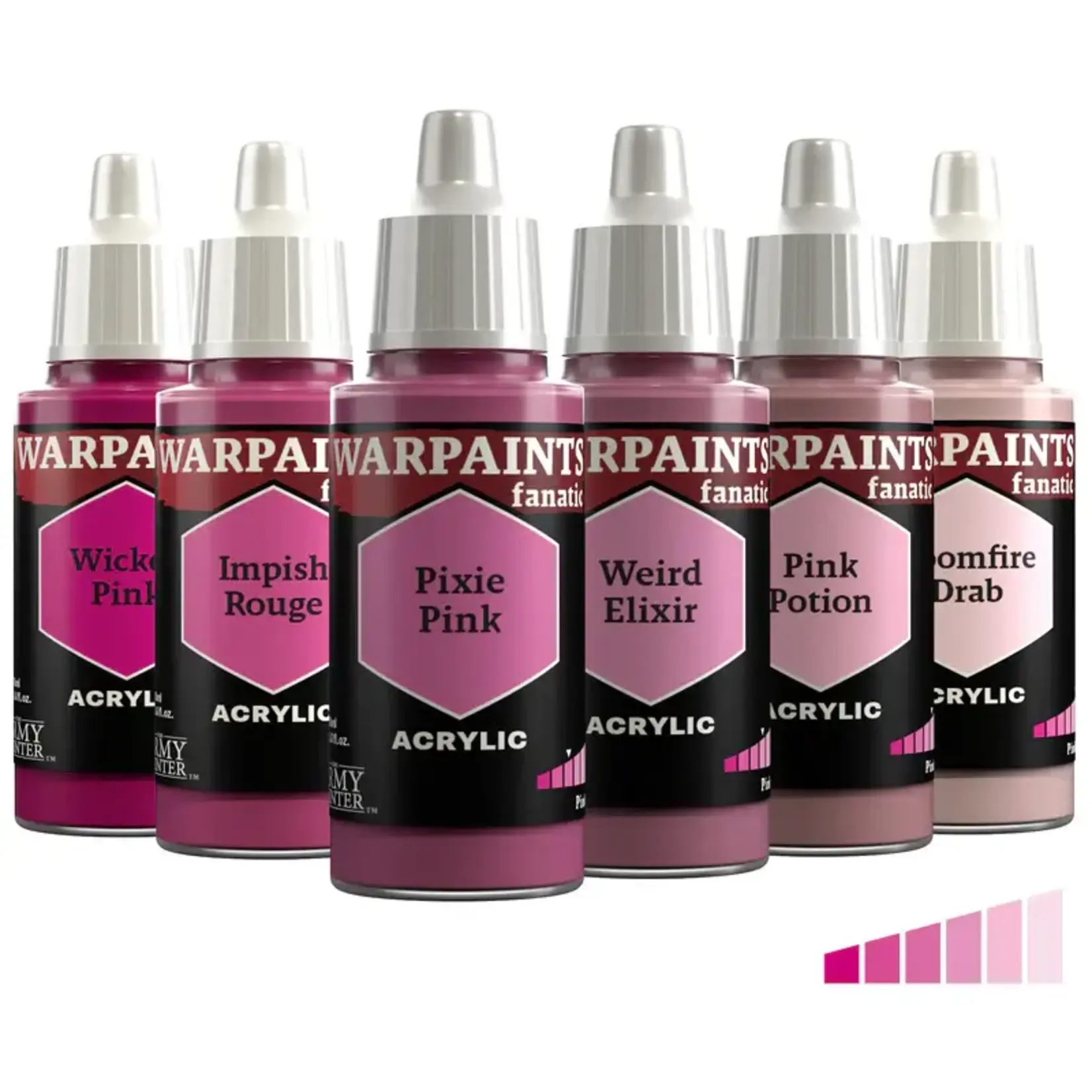 The Army Painter The Army Painter: Warpaint Fanatic - Flexible Triad Bundle: Pinks