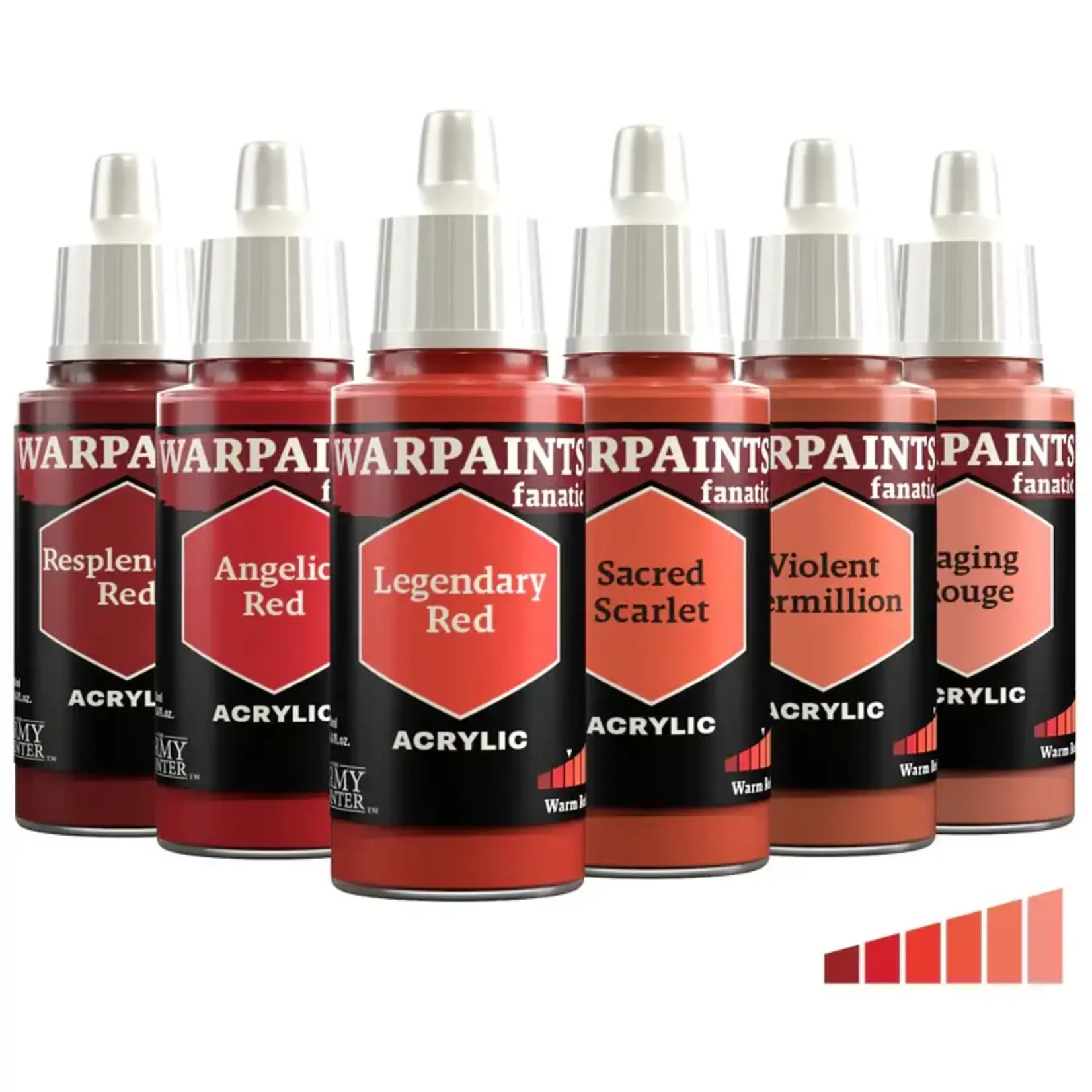 The Army Painter The Army Painter: Warpaint Fanatic - Flexible Triad Bundle: Warm Reds