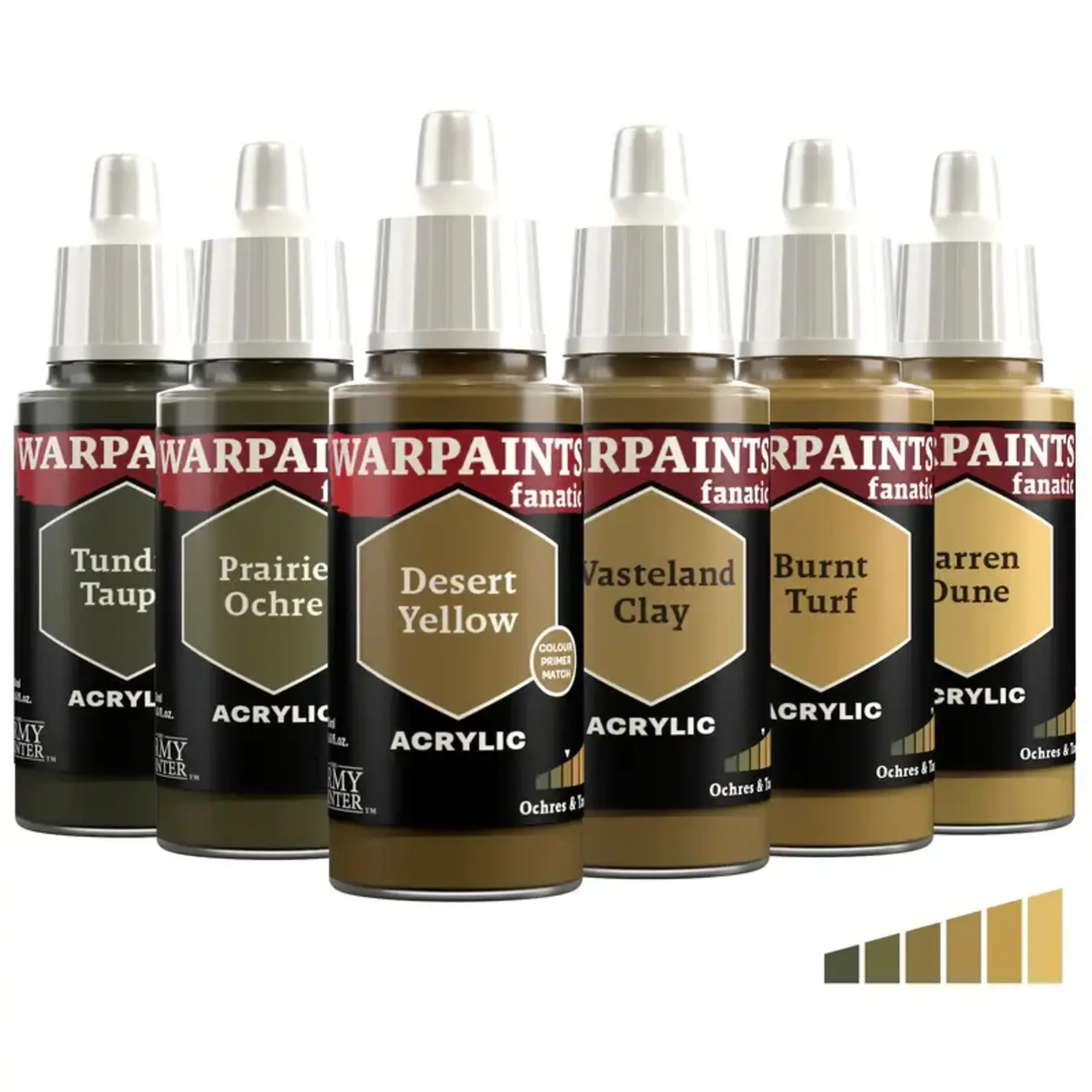 The Army Painter The Army Painter: Warpaint Fanatic - Flexible Triad Bundle: Ochres & Tans