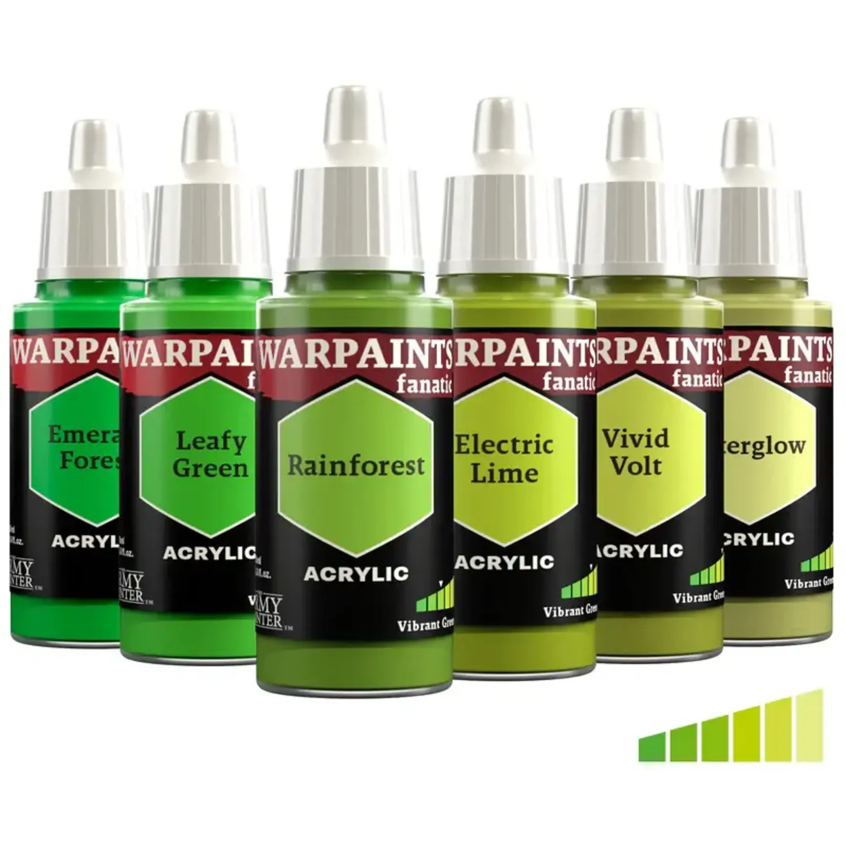 The Army Painter The Army Painter: Warpaint Fanatic - Flexible Triad Bundle: Vibrant Greens