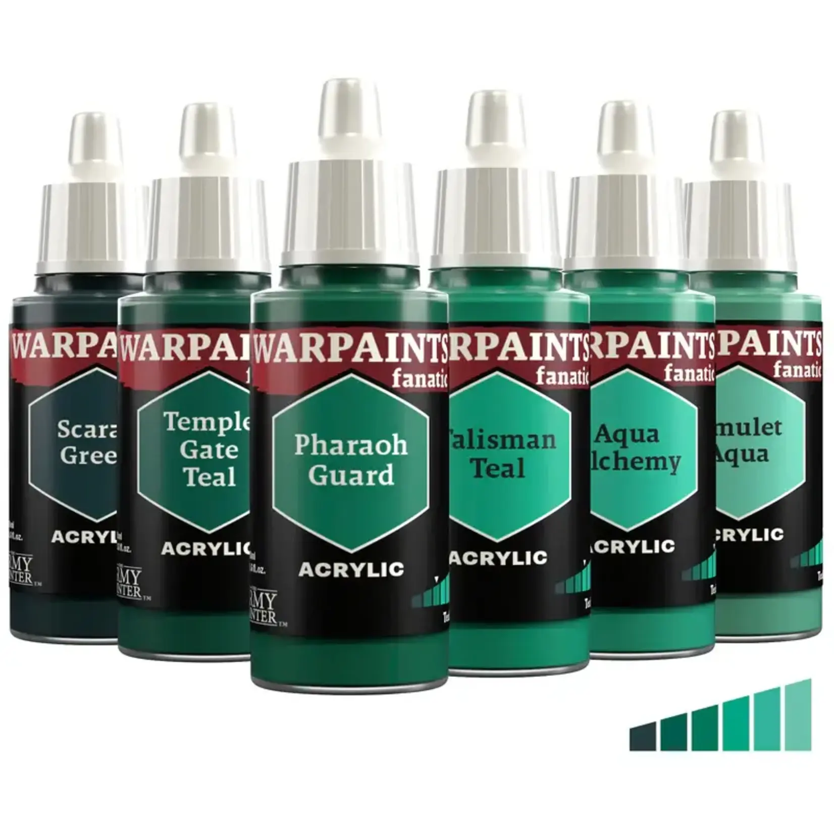 The Army Painter The Army Painter: Warpaint Fanatic - Flexible Triad Bundle: Teals