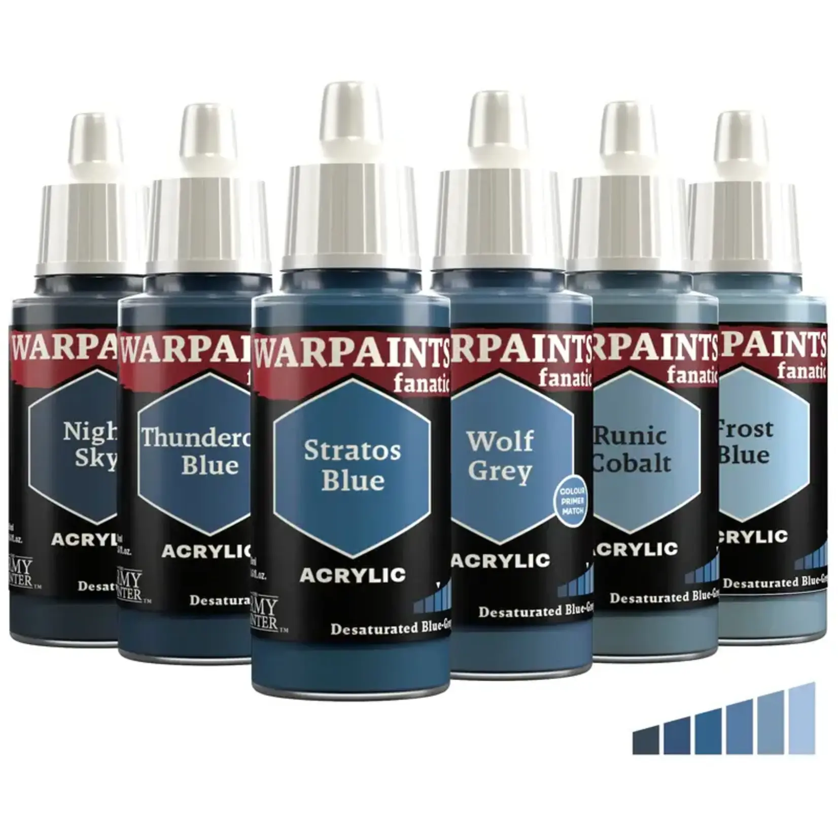 The Army Painter The Army Painter: Warpaint Fanatic - Flexible Triad Bundle: Desaturated Blue-Greys