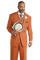 EJ Samuel EJ Samuel Vested Suit - M2683 Rust