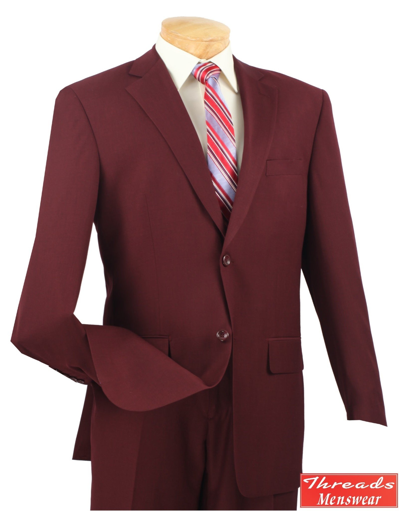 Vinci Vinci Suit 2LK-1 Burgundy