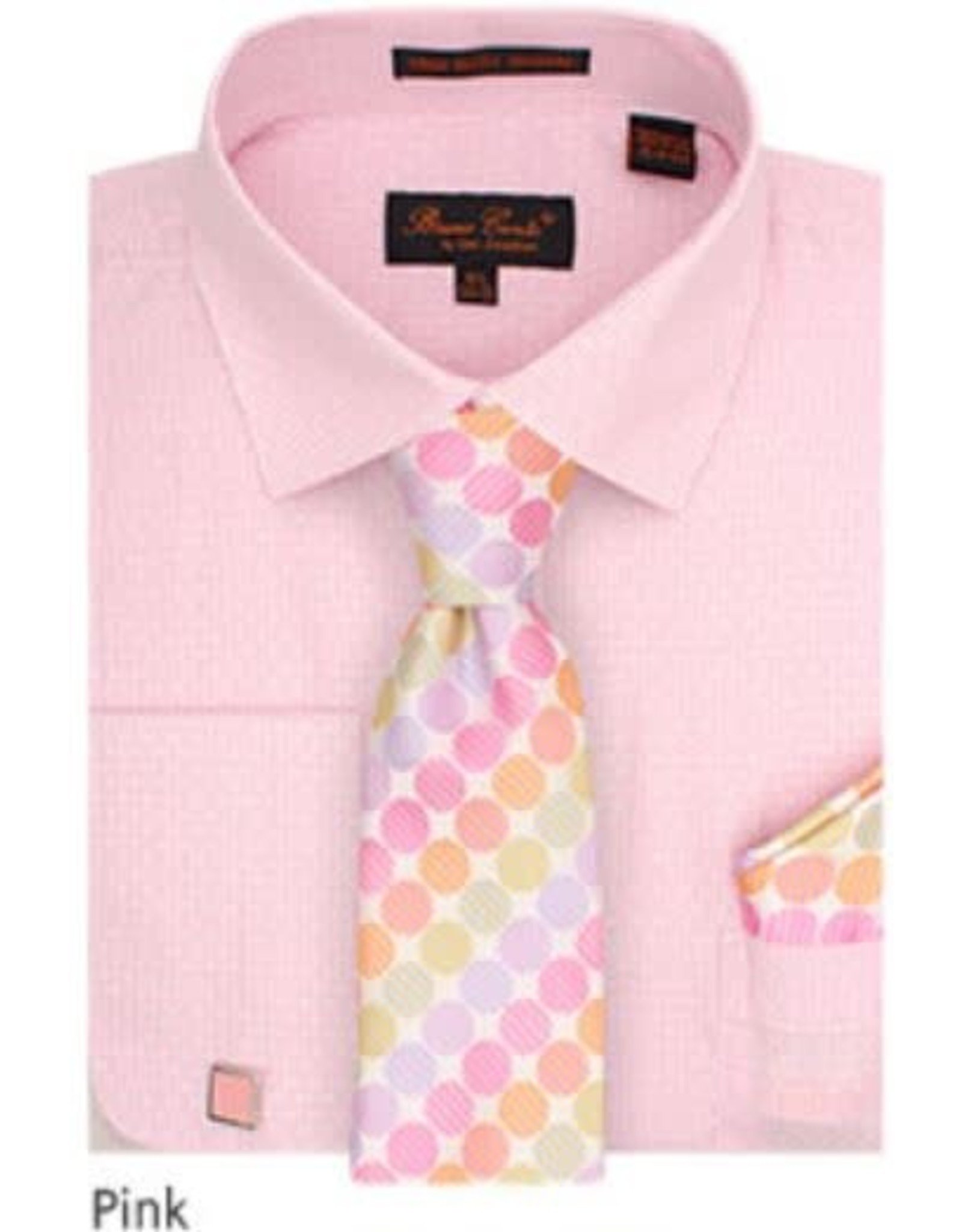 Bruno Conte Bruno Conte Shirt Set CS076 Pink