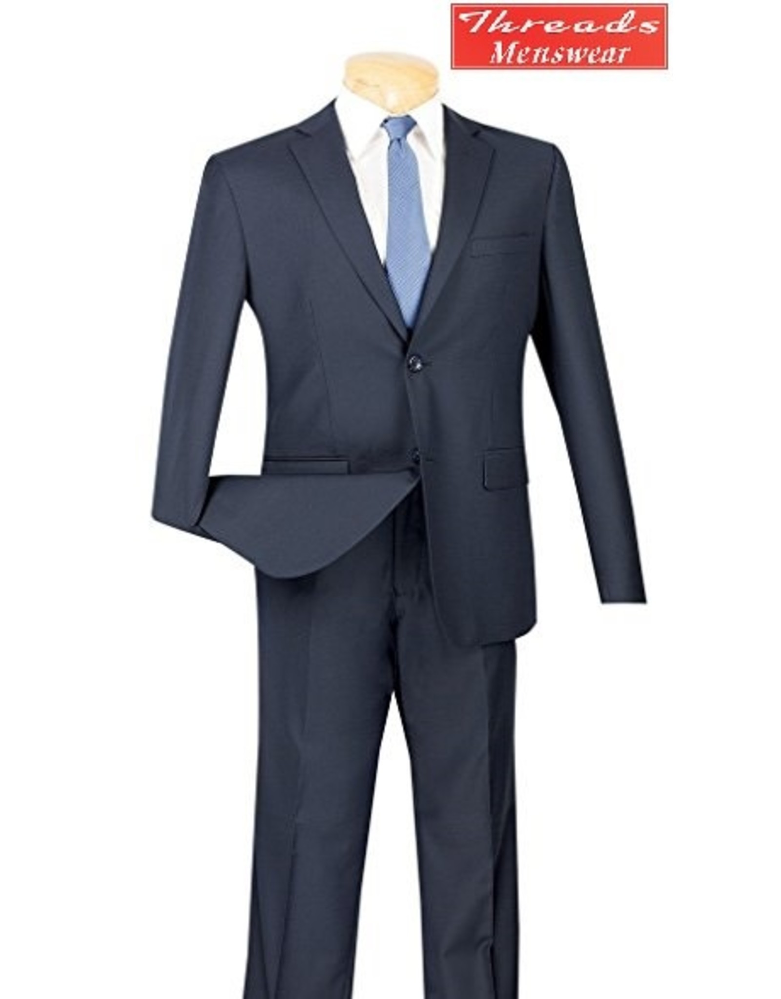 Vinci Vinci Ultra Slim Suit Navy US900-1