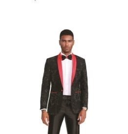 Tazio Tazio Blazer - MJ341S/02 Black/Red