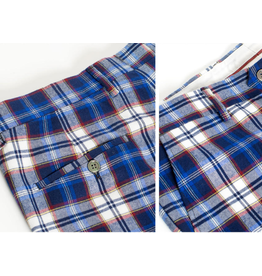 Barabas Barabas Slim Fit Pant - CP46 Blue/White