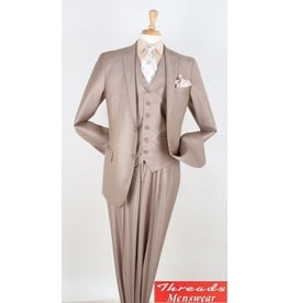 Royal Diamond Royal Diamond Vested Suit - CX6 Tan