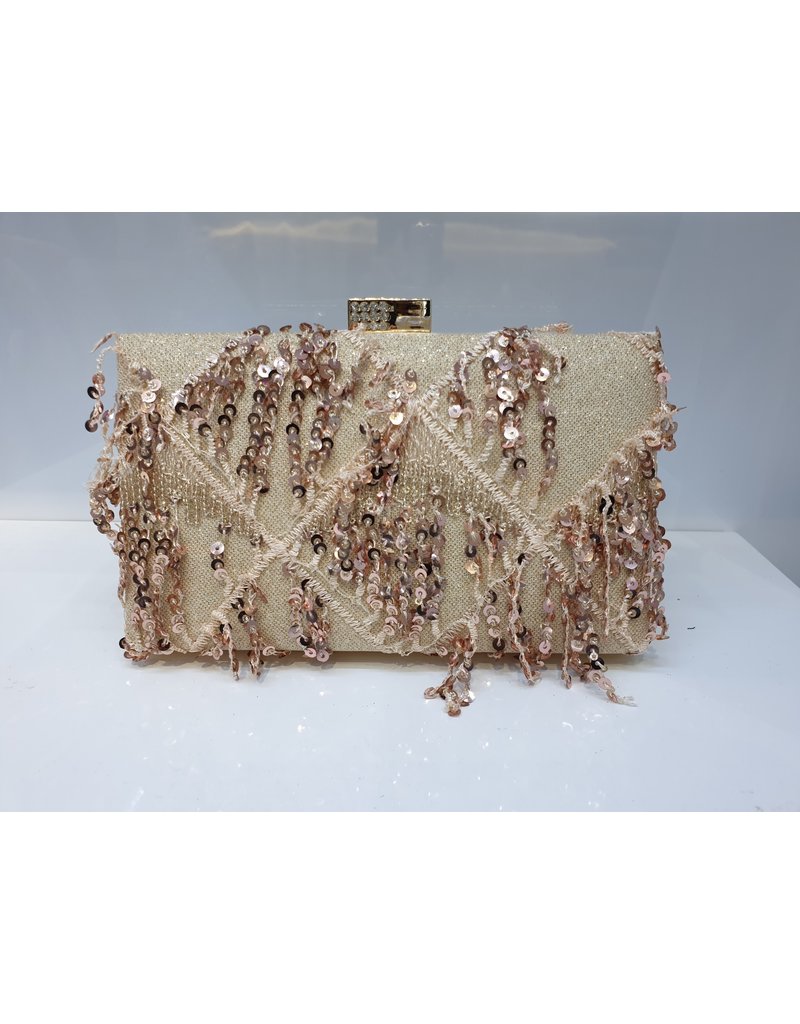 40241418 - Rose Gold Clutch Bag