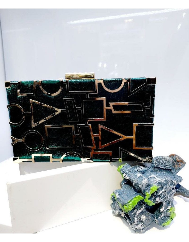 40241439 - Green Clutch Bag