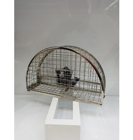 40241217 - Silver Cage Clutch Bag