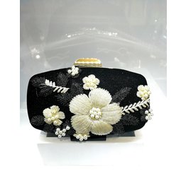 40241222 -  Black, CrÃ¨me Clutch Bag