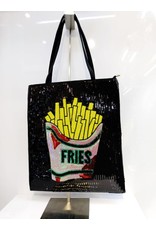 40241296 - Fries Large Black Clutch Bag