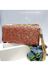 40241409 - Rose Gold Clutch Bag