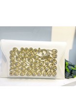 40241300 - White Envelope Clutch Bag