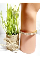 BGD0015 - Gold,Baguette Bangle