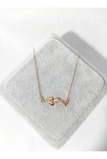 SCA0022-Rose Gold Short Chain