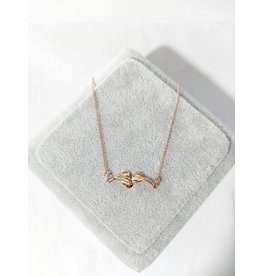 SCA0022-Rose Gold Short Chain
