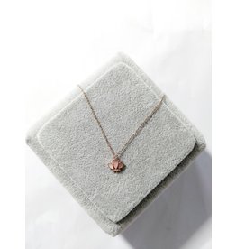 Scb0119 - Rose Gold Sterling Silver  Short Chain