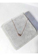 Scb0129 - Rose Gold W  Short Chain