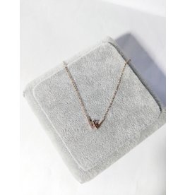 Scb0129 - Rose Gold W  Short Chain