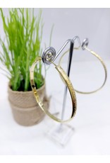 ERF0165 - Gold,  Hoop Earring