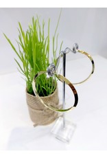 ERF0181 - Gold,  Hoop Earring