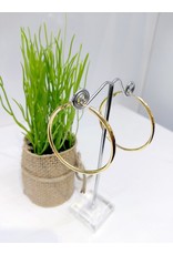 ERF0202 - Gold,  Hoop Earring