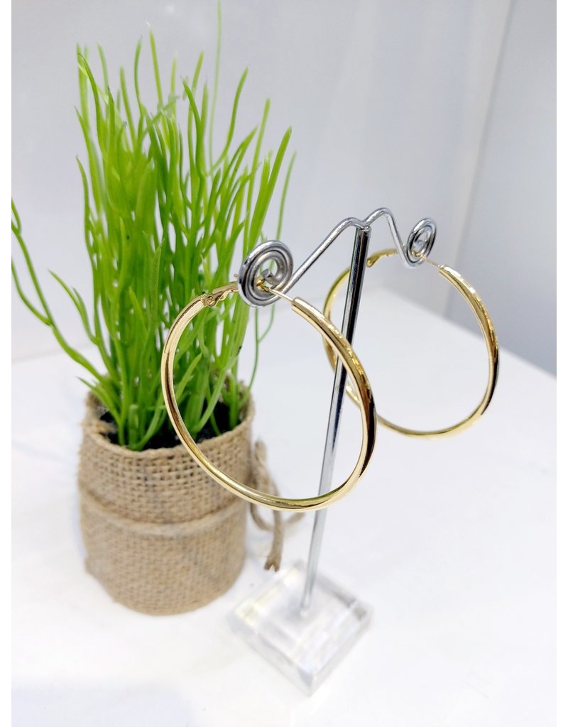 ERF0202 - Gold,  Hoop Earring