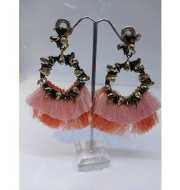 ERF0014 - TASSLE CERISE, ORANGE