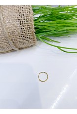 NRB0021 - Gold Hoop Nose Ring