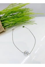 BCF0076 -  Silver Infinity Bracelet