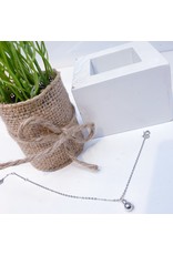 ANG0014 -  Silver Sterling Silver Anklet