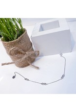 ANG0015 -  Silver Infinity Anklet