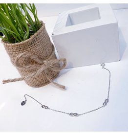 ANG0015 -  Silver Infinity Anklet