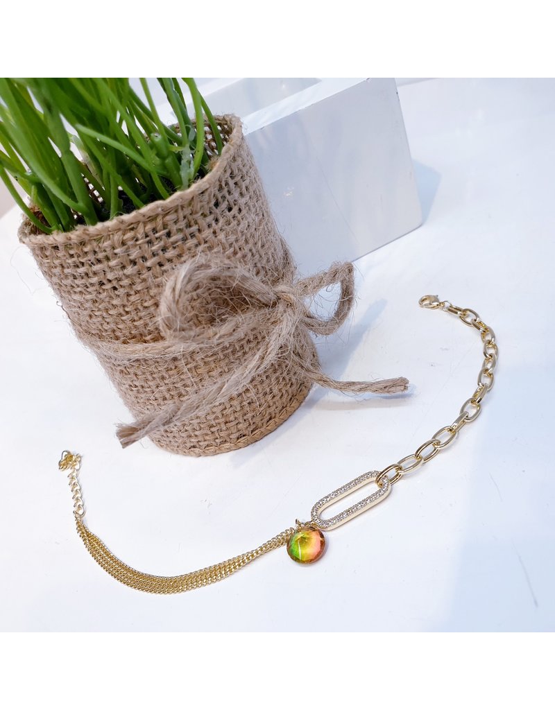 ANG0028 -  Gold  Anklet