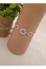 BJD0111-Silver Adjustable Bracelet